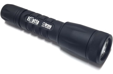 Image of Elzetta Bravo 2-Cell Flashlight w/Standard Bezel Ring, CR123, White, 600 Lumens, HC Head, High/Low Tailcap, Black, B453
