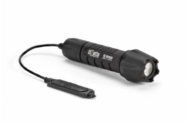 Image of Bravo 2-Cell LED Flashlight,Black,235 Lumens w/Crenallated Bezel,M60,Tape Switch,6in