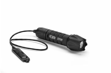 Image of Bravo 2-Cell LED Flashlight,Black,235 Lumens w/Crenallated Bezel,M60F,Tape Switch,12in