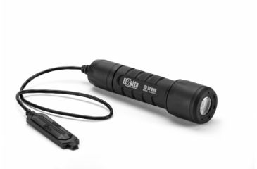 Image of Bravo 2-Cell LED Flashlight,Black,235 Lumens w/Lowpro Bezel,M60,Tape Switch,12in