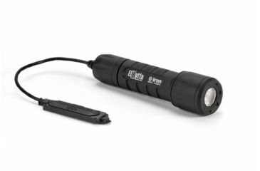 Image of Bravo 2-Cell LED Flashlight,Black,235 Lumens w/Lowpro Bezel,M60,Tape Switch,5in