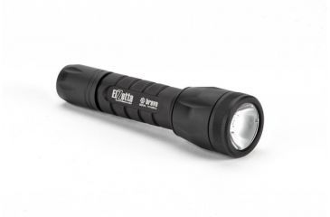 Image of Bravo 2-Cell LED Flashlight,Black,650 Lumens w/Standard Bezel Ring,High Output Avs Head,Click Tailcap