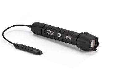 Image of Charlie 3-Cell LED Flashlight,Black,235 Lumens w/Crenallated Bezel,M60,Tape Switch,6in