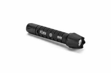 Image of Charlie 3-Cell LED Flashlight,Black,235 Lumens w/Crenallated Bezel,M60F,Rotary Switch