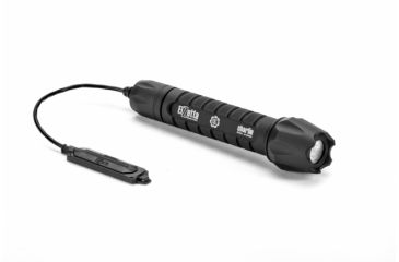 Image of Charlie 3-Cell LED Flashlight,Black,235 Lumens w/Crenallated Bezel,M60F,Tape Switch,6in