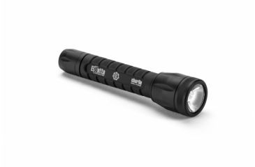 Image of Elzetta Charlie 3-Cell LED Flashlight, 1350 Lumens w/Standard Bezel Ring, High Output AVS Head, Rotary Tailcap, Black, C131