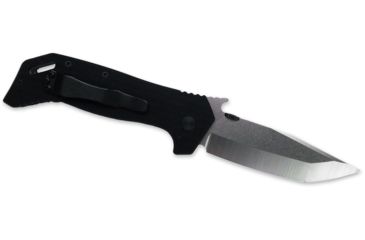 Image of Emerson ETAK-B Series Folding Knife w/ Serrated Blade, Stonewashed Finish, 3.9 in Blade, ETAKB-SFS