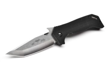 Image of Emerson ETAK-B Series Folding Knife w/ Serrated Blade, Stonewashed Finish, 3.9 in Blade, ETAKB-SFS