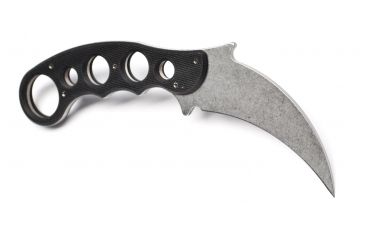 Image of Emerson Karambit Fixed Blade Knife, Stonewashed Finish, 3.2 in Blade KARFX-SF