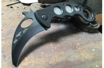 Image of Emerson Karambit Folding Knife, Black Finish, 2.60 in Blade KAR-BT