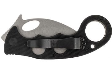 Image of Emerson Karambit Folding Knife, Stonewashed Finish, 2.60 in Blade, KAR-SF