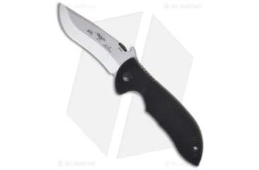 Image of Emerson Mini-Commander SF Folding Knife, 3.40in, 154CM, Clip Point Blade, G10 Black Handle, w/ Wave, Gray/Black, 8.00in, BHQ-8810