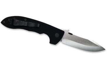 Image of Emerson Mini CQC-8 Horseman Folding Knife w/ Serrated Blade, Stonewashed Finish, 3.54 in Blade, MC8-SFS
