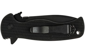 Image of Emerson Sheepdog Spearpoint Folding Knife, Black Finish, 3.5 in Blade, SHPDG-SP-BT