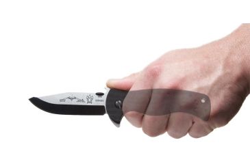 Image of Emerson Sheepdog Spearpoint Folding Knife, Stonewashed Finish, 3.5 in Blade SHPDG-SP-SF