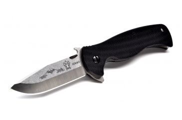 Image of Emerson Sheepdog Spearpoint Folding Knife, Stonewashed Finish, 3.5 in Blade SHPDG-SP-SF