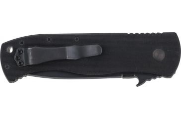 Image of Emerson Super CQC-7BW Series Folding Knife w/ Serrated Blade, Black Finish, 3.78 in Blade, SC7BW-BTS