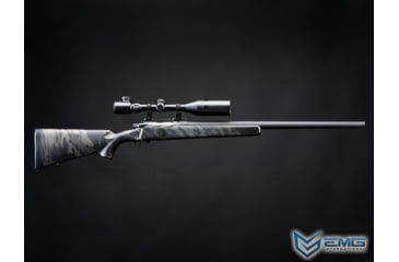 Image of EMG Barrett Fieldcraft Airsoft Precision Bolt-Action Sniper Rifle with Featherweight Zero Trigger, Multicam Black, BF-BKMC