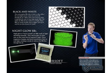 Image of EMG Barrett Licensed Battle Grade 6mm Airsoft BBs, 0.20g, 5000rd, White, Barrett .20 5000