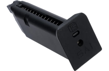 Image of EMG Blu Compact &amp; Glock 19 Series Gas Airsoft Pistol Magazines, Green Gas, Black, Small, SA-BLMG02