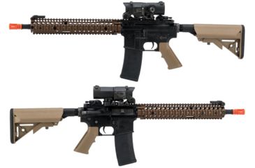 Image of EMG Colt Licensed Daniel Defense M4A1 SOPMOD Block 2 Airsoft AEG, M4A1, Tan, Large, OEM-08-AG-235-DE-A02