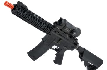 Image of EMG Colt Licensed Daniel Defense M4A1 SOPMOD Block 2 Airsoft AEG, MK18 MOD1, Black, Large, OEM-08-AG-234-BK-A02