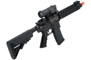 Image of EMG Colt Licensed Daniel Defense M4A1 SOPMOD Block 2 Airsoft AEG, MK18 MOD1, Black, Large, OEM-08-AG-234-BK-A02