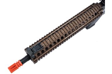 Image of EMG Colt Licensed Daniel Defense M4A1 SOPMOD Block 2 Airsoft AEG, MK18 MOD1, Black/Tan, Large, OEM-08-AG-234-DE-A02