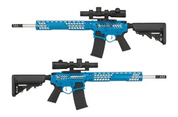 Image of EMG F-1 Firearms BDR-15 3G AR15 Full Metal Airsoft AEG Training Rifle, 400 FPS, Blue, Large, BDR-BLS 400FPS