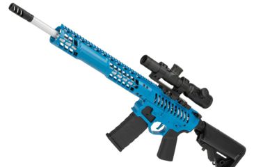 Image of EMG F-1 Firearms BDR-15 3G AR15 Full Metal Airsoft AEG Training Rifle, 400 FPS, Blue, Large, BDR-BLS 400FPS