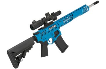 Image of EMG F-1 Firearms BDR-15 3G AR15 Full Metal Airsoft AEG Training Rifle, 400 FPS, Blue, Large, BDR-BLS 400FPS