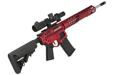 Image of EMG F-1 Firearms BDR-15 3G AR15 Full Metal Airsoft AEG Training Rifle, 400 FPS, Red, Large, BDR-RR 400FPS