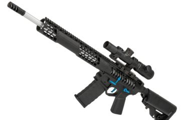 Image of EMG F-1 Firearms BDR-15 3G AR15 Full Metal Airsoft AEG Training Rifle, Black/Blue, Large, BDR-BBL 400FPS