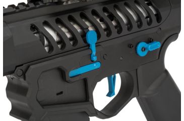 Image of EMG F-1 Firearms BDR-15 3G AR15 Full Metal Airsoft AEG Training Rifle, Black/Blue, Large, BDR-BBL 400FPS