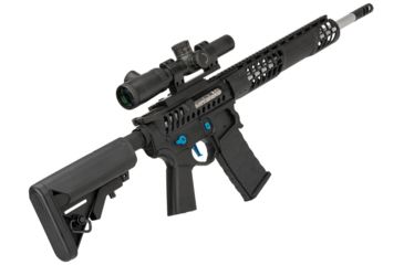 Image of EMG F-1 Firearms BDR-15 3G AR15 Full Metal Airsoft AEG Training Rifle, Black/Blue, Large, BDR-BBL 400FPS