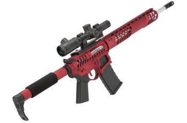 Image of EMG F-1 Firearms BDR-15 3G AR15 Full Metal Airsoft AEG Training Rifle, Red/Tron, Large, BDR-RR-T 400 FPS