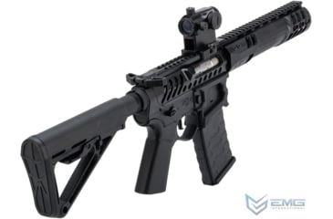 Image of EMG F-1 Firearms PDW Airsoft AEG Training Rifle w/ eSE Electronic Trigger, RS-3, 350 FPS, Black, SBR-B-N2-3