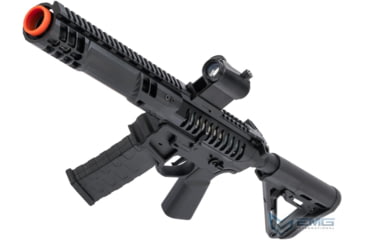 Image of EMG F-1 Firearms PDW Airsoft AEG Training Rifle w/ eSE Electronic Trigger, RS-3, 350 FPS, Black, SBR-B-N2-3