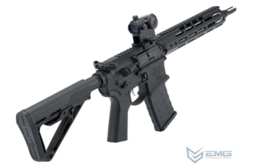 Image of EMG NOVESKE Gen 4 w/ eSilverEdge SDU2.0 Gearbox Airsoft AEG Training Rifle, Shorty, 350 FPS, Black, NSBR-10B 350 FPS