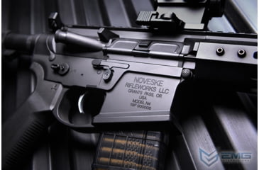 Image of EMG NOVESKE Gen 4 w/ eSilverEdge SDU2.0 Gearbox Airsoft AEG Training Rifle, Shorty, 350 FPS, Black, NSBR-10B 350 FPS