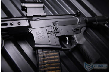 Image of EMG NOVESKE Gen 4 w/ eSilverEdge SDU2.0 Gearbox Airsoft AEG Training Rifle, Shorty, 350 FPS, Black, NSBR-10B 350 FPS