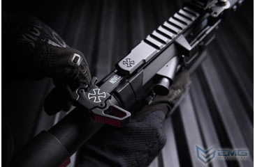 Image of EMG NOVESKE Gen 4 w/ eSilverEdge SDU2.0 Gearbox Airsoft AEG Training Rifle, Shorty, 350 FPS, Black, NSBR-10B 350 FPS
