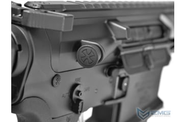 Image of EMG NOVESKE Gen 4 w/ eSilverEdge SDU2.0 Gearbox Airsoft AEG Training Rifle, Shorty, 350 FPS, Black, NSBR-10B 350 FPS