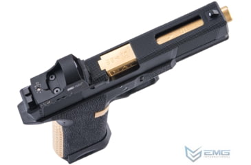 Image of EMG SAI BLU w/Tier One Utility RMR-Cut Slide GBB Airsoft Pistol, Gold, SA-UT0101