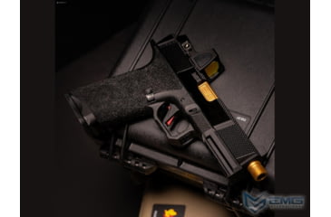 Image of EMG SAI BLU w/Tier One Utility RMR-Cut Slide GBB Airsoft Pistol, Gold, SA-UT0101
