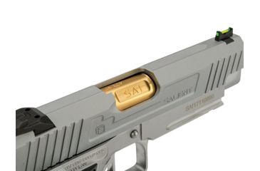 Image of EMG Salient Arms International 2011 DS Airsoft Training Weapon, 4.3 w/Green Gas Mag, 30 Round, Silver, SA-DS0201 4.3 GG