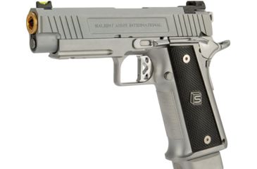 Image of EMG Salient Arms International 2011 DS Airsoft Training Weapon, 4.3 w/Green Gas Mag, 30 Round, Silver, SA-DS0201 4.3 GG