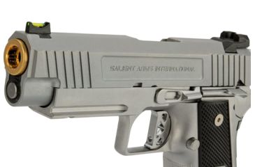 Image of EMG Salient Arms International 2011 DS Airsoft Training Weapon, 4.3 w/Green Gas Mag, 30 Round, Silver, SA-DS0201 4.3 GG