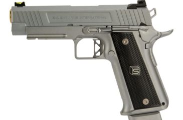 Image of EMG Salient Arms International 2011 DS Airsoft Training Weapon, 4.3 w/Green Gas Mag, 30 Round, Silver, SA-DS0201 4.3 GG