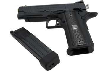 Image of EMG Salient Arms International 2011 DS Airsoft Training Weapon, 4.3 w/CO2 Mag, 30 Round, Black, SA-DS0220